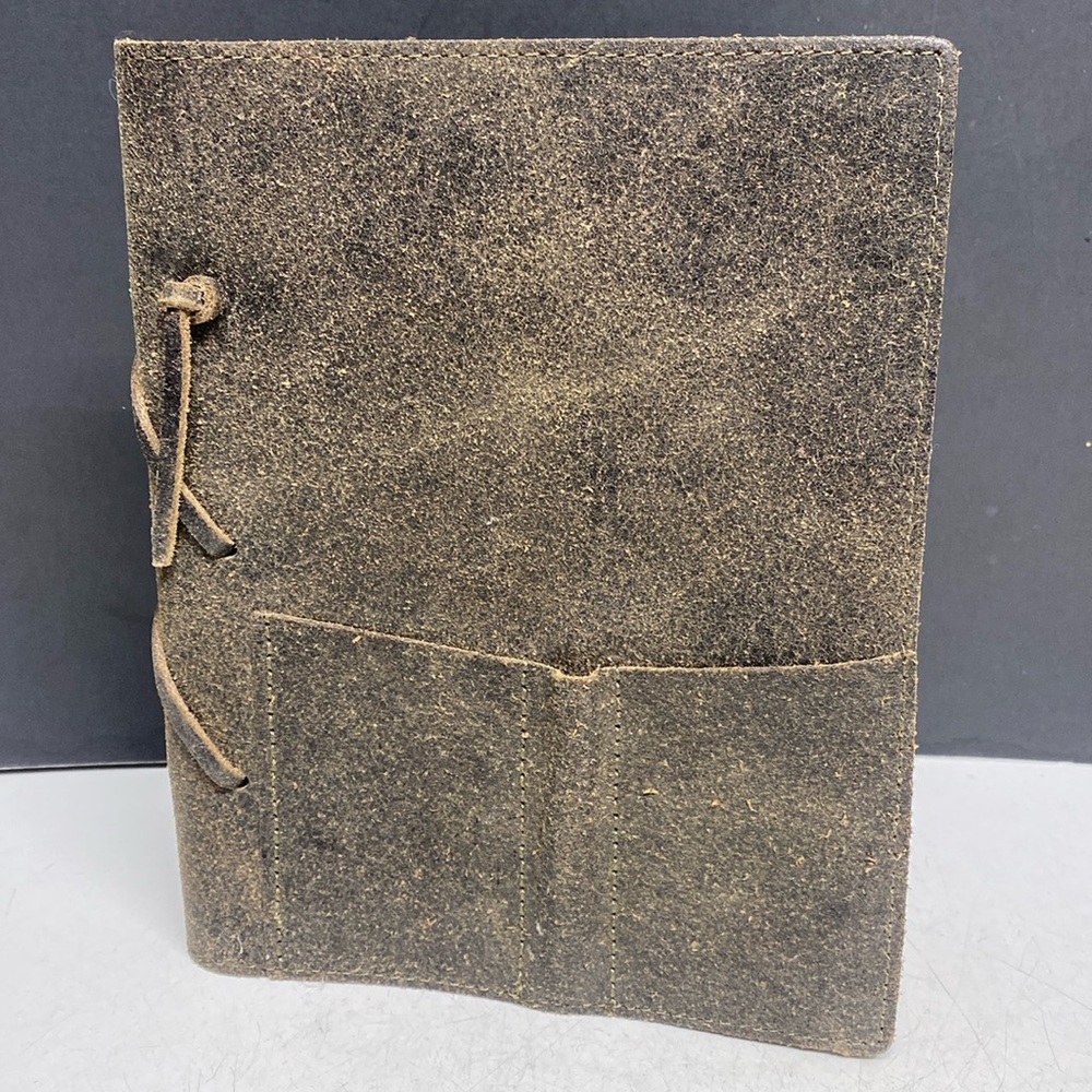 Barnes & Noble Leather Bound Sketch Paper Notebook Journal